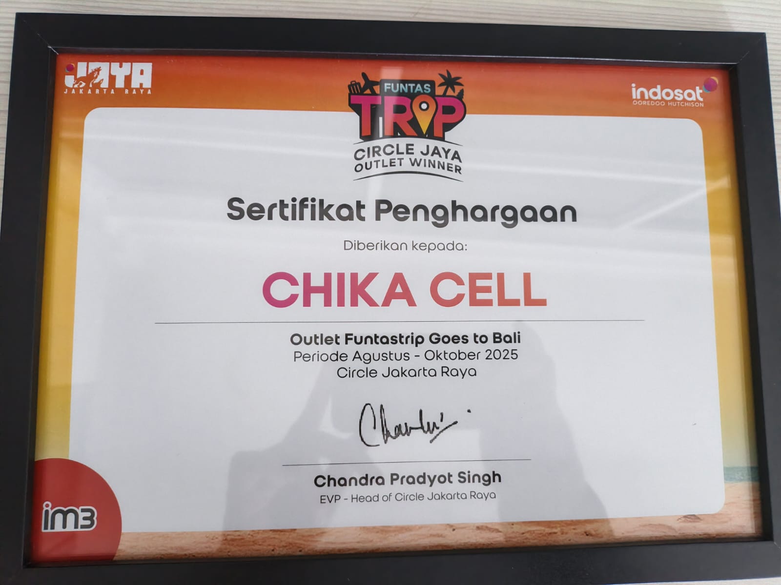 Funtastrip IM3 Circle Jaya Winner 2025